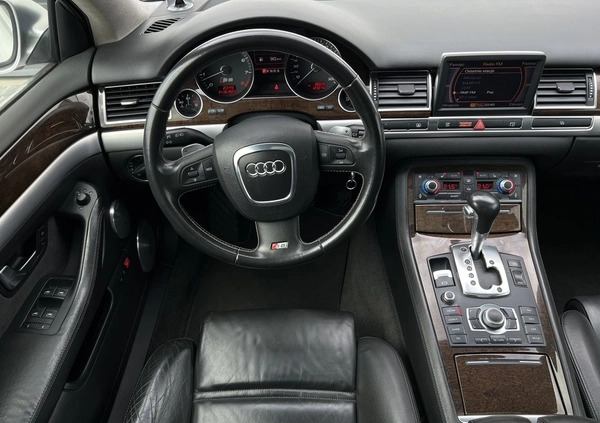 Audi S8 cena 89900 przebieg: 123273, rok produkcji 2007 z Trzebinia małe 781